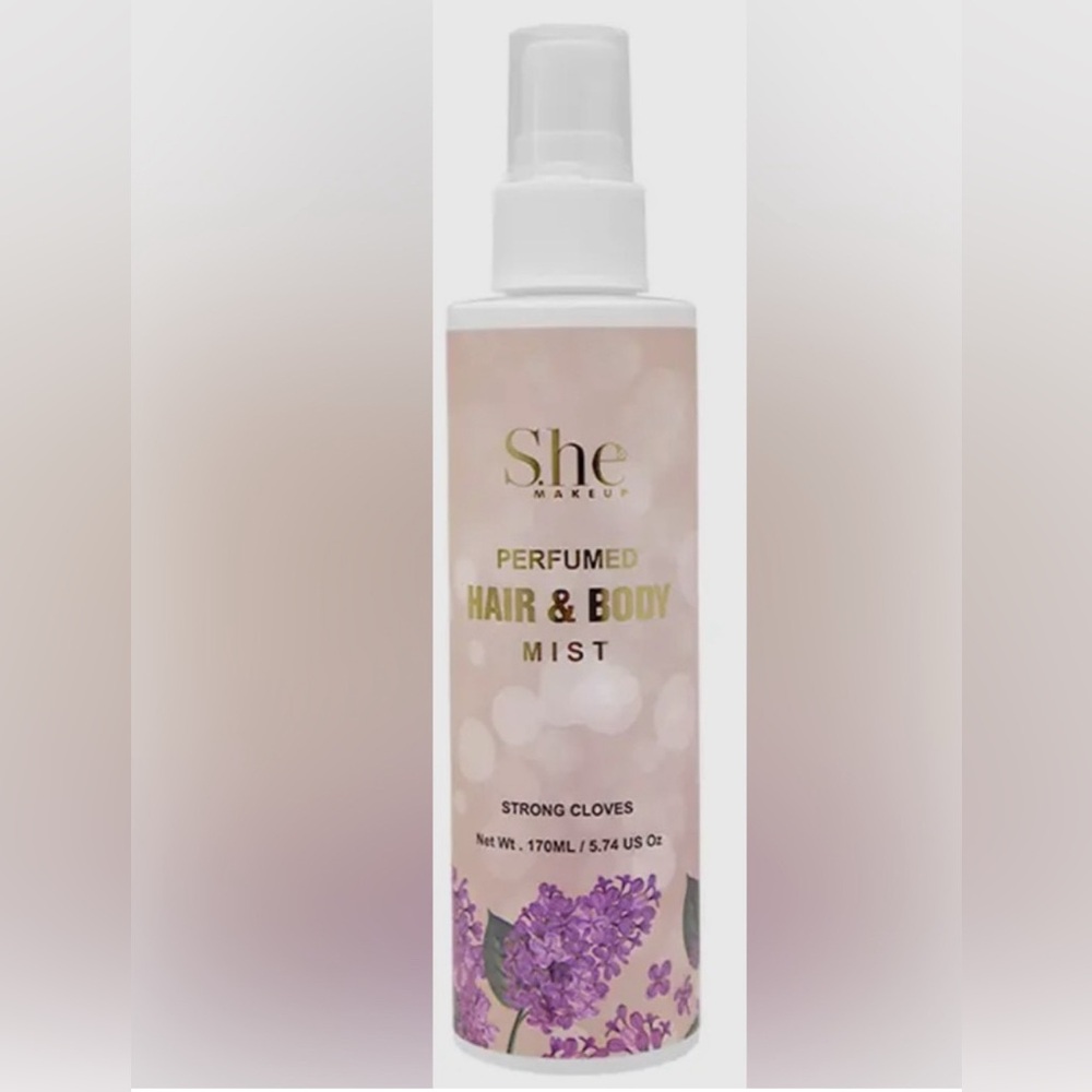 She Makeup Hair & Body Mist - 
STUNNING ROSE